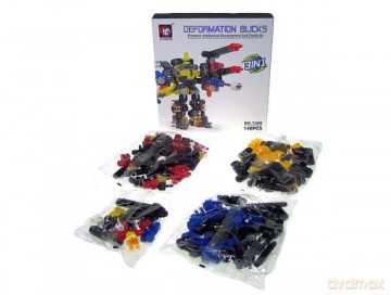 Klocki deformation 148 elementów 7209 [KLOCKI]