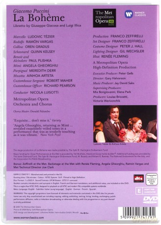 Angela Gheorghiu: La Boheme (Ntsc Dvd) [DVD]
