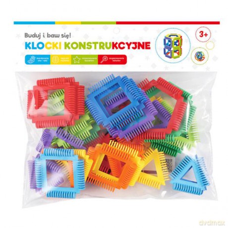 Klocki konstrukcyjne - Figury przestrzenne 115382 [KLOCKI]