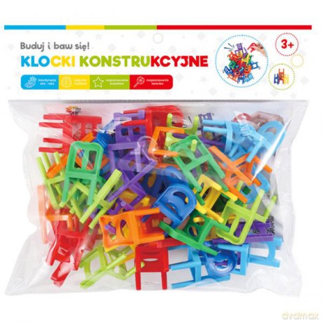 Klocki konstrukcyjne - Krzesełka 115351 [KLOCKI]