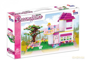Klocki konstrukcyjne Alleblox Dream Home Girl 409el AB6016 [KLOCKI]