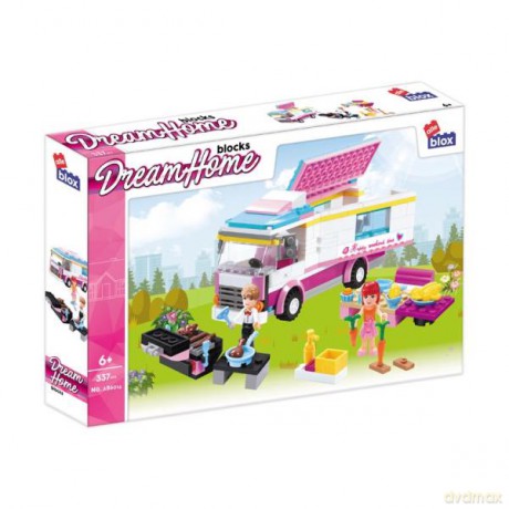 Klocki konstrukcyjne Alleblox Girl 337el 478257 [KLOCKI]