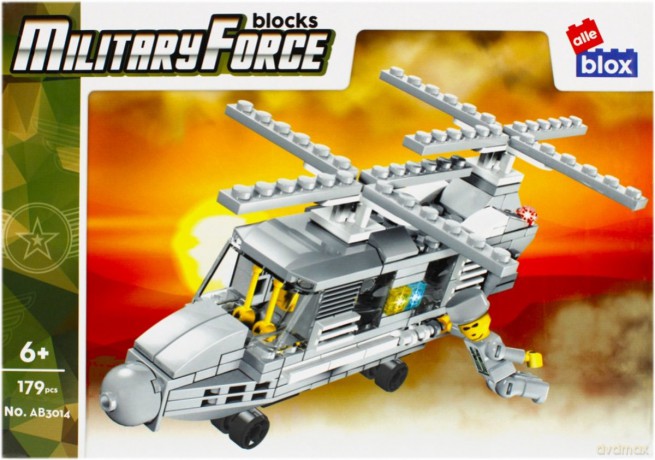 Klocki konstrukcyjne Alleblox Military Force 179el AB3014 [KLOCKI]