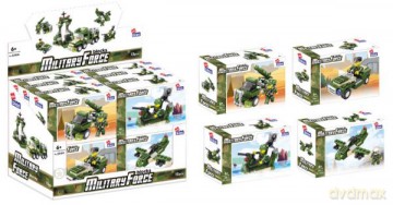 Klocki konstrukcyjne Alleblox Military Force 63-64el AB3000 mix [KLOCKI]