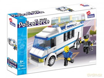 Klocki konstrukcyjne Alleblox Policja 134el AB2010 [KLOCKI]