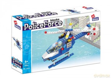 Klocki konstrukcyjne Alleblox Policja helikopter 122el AB2011 [KLOCKI]