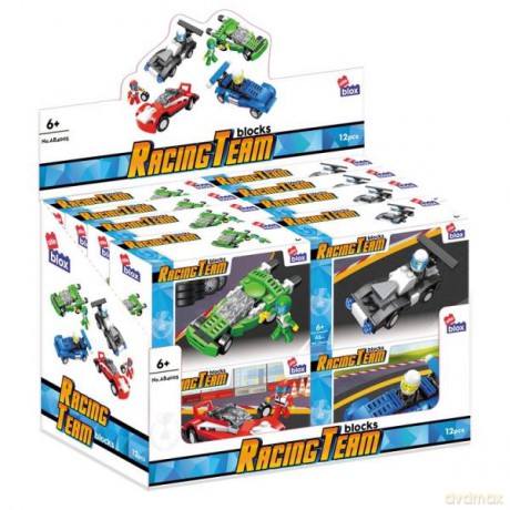 Klocki konstrukcyjne Alleblox Speed 61-66el 477375 mix. [KLOCKI]