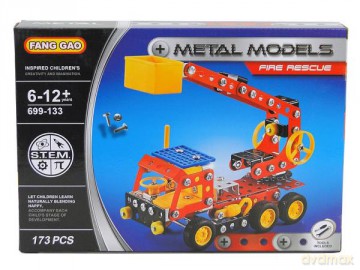 Klocki konstrukcyjne metalowe 173el 510630 [KLOCKI]
