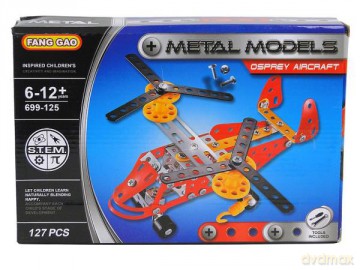 Klocki konstrukcyjne metalowe 510593
