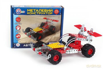 Klocki konstrukcyjne metalowe Auto-Dakar 173 el 4920 TechnoK [KLOCKI]