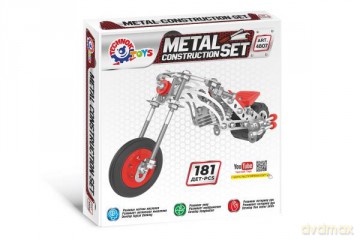 Klocki konstrukcyjne metalowe Motocykl 181el 4807 TechnoK [KLOCKI]
