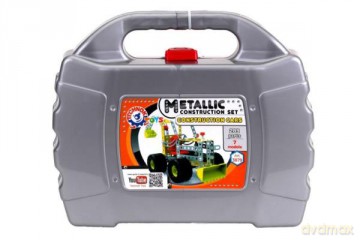 Klocki konstrukcyjne metalowe Pojazdy budowlane 3879 TechnoK [KLOCKI]