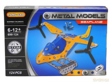 Klocki konstrukcyjne metalowe Wodolot 510616