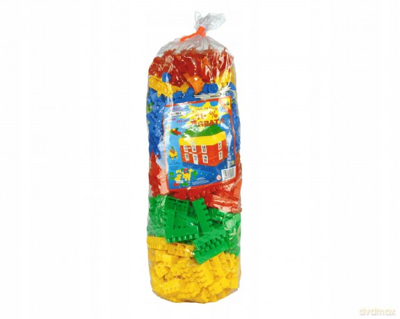 Klocki konstrukcyjne worek 500 el. TUPIKO KL-5009998 [KLOCKI]