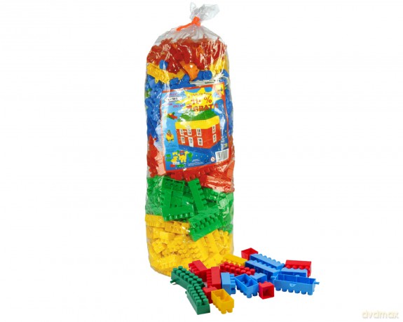 Klocki konstrukcyjne worek 500 el. TUPIKO KL-5009998 [KLOCKI]