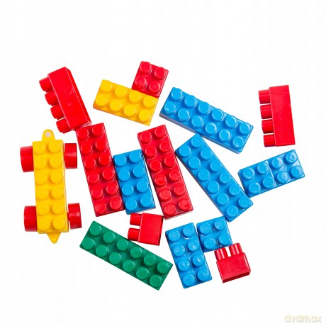 Klocki konstrukcyjne worek 500 el. TUPIKO KL-5009998 [KLOCKI]