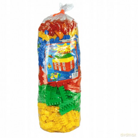 Klocki konstrukcyjne worek 500 el. TUPIKO KL-5009998 [KLOCKI]