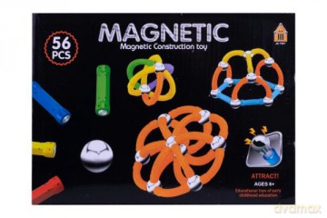 Klocki magnetyczne 56el 1004678 [KLOCKI]