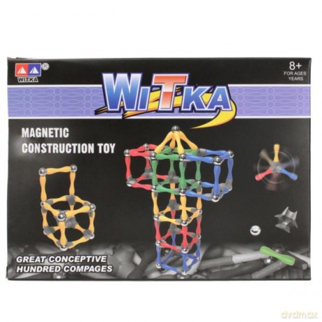 Klocki magnetyczne 96el [KLOCKI]