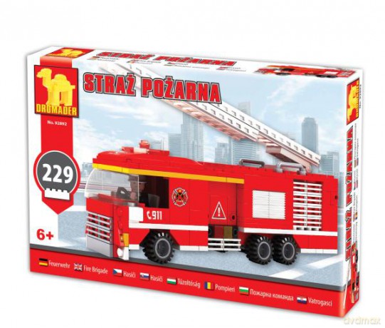 Klocki straż pożarna 229 el. 1043973 [KLOCKI]