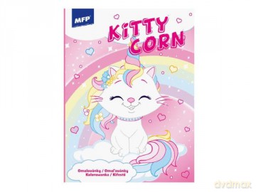Kolorowanka A4 Kitty - Corn