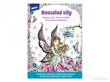 Kolorowanka antystresowa MFP Wróżki 210x290 32 strony