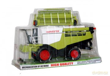Kombajn plastikowy pod kloszem