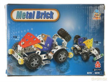 Konstruktor metalowy 113el Wyścigówka 545410