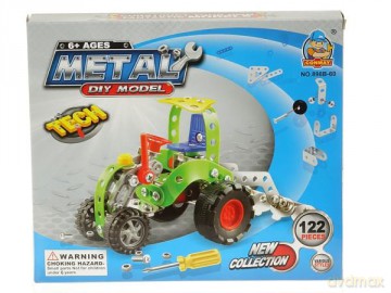 Konstruktor metalowy 122el Traktor 545618