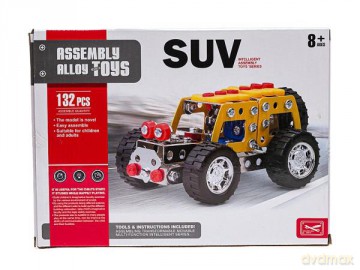 Konstruktor metalowy 132el SUV 548626