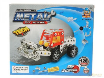 Konstruktor metalowy Traktor 126el 545441