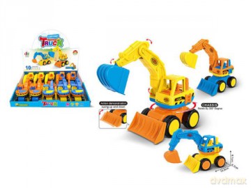 Koparka Bigtoys BA2652 mix