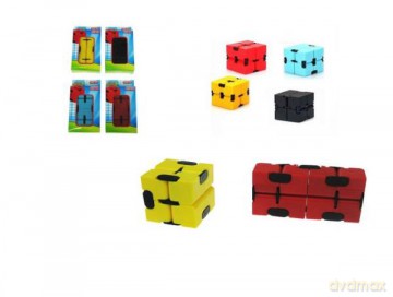 Kostka antystresowa Infinity Cube 4x4x4 cm 621039 op.24 mix
