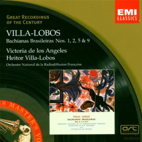 Angeles/Villa-Lobos/Orch.Nat.Radio.Franc: Groc-Bachianas Brasileiras [CD]