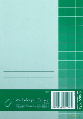Książeczka zdrowia 530-5
