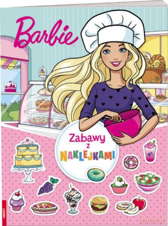Książka Barbie. Zabawa z naklejkami STI-78