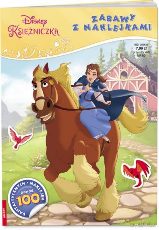 Książka Disney Księżniczka. Zabawa z naklejkami STI-63
