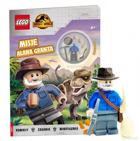 Książka LEGO Jurassic World. Misje Alana Granta LNC-6204