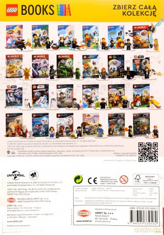 Książka LEGO Jurassic World. Misje Alana Granta LNC-6204