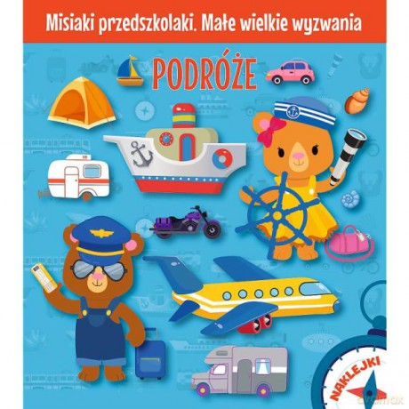 Książka Misiaki przedszkolaki. Małe wielkie wyzwania. Podróże 09079