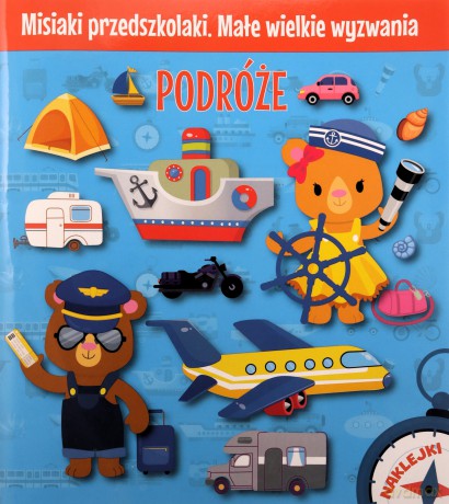 Książka Misiaki przedszkolaki. Małe wielkie wyzwania. Podróże 09079