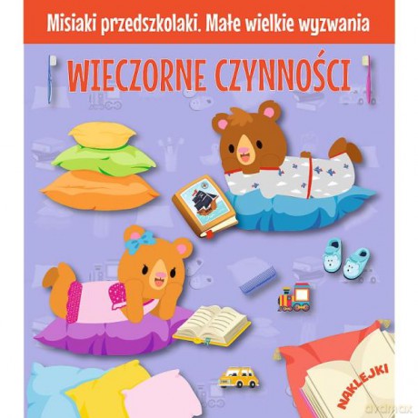 Książka Misiaki przedszkolaki. Małe wielkie wyzwania. Wieczorne czynności 09109