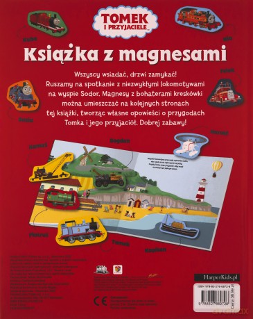 Książka z magnesami. Tomek i przyjaciele. Akcja ratunkowa