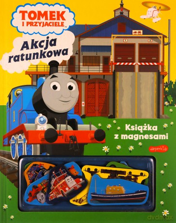 Książka z magnesami. Tomek i przyjaciele. Akcja ratunkowa