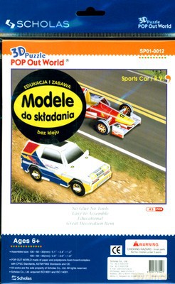 Auto Sportowe Samochód Terenowy Modele Do Składania 3D [Modelarstwo]