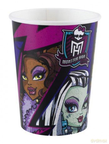 Kubki 266 ml, 8 szt. Monster High 2