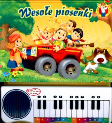 Wesołe Piosenki Mały Muzyk (twarda) [KSIĄŻKA]