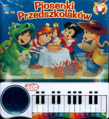 Piosenki Przedszkolaków Mały Muzyk (twarda) [KSIĄŻKA]