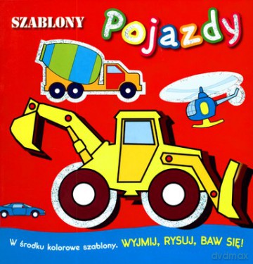 Pojazdy Szablony (twarda) [KSIĄŻKA]