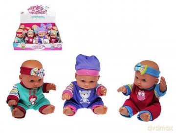 Lalka 20 cm w ubranku 3 rodzaje